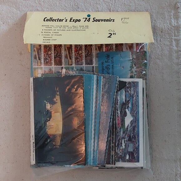 1974 Worlds Fair Spokane WA Collector's Souvenir pack